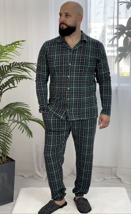 Чоловіча піжама класичного стилю, комплект(M,L,XL,XXL)