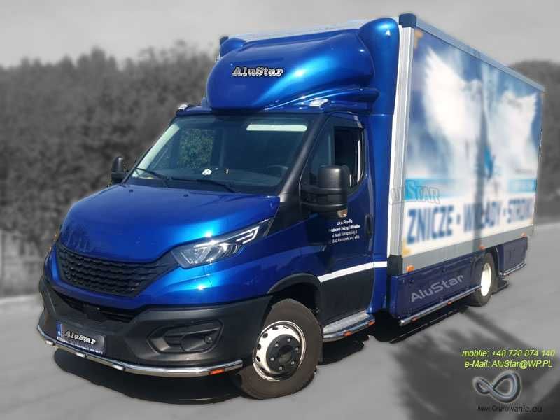 Nowe Iveco Orurowanie Podesty Kontener Laweta