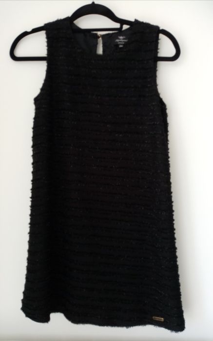 Vestido Preto tamanho 10 a12 anos do criador de moda Miguel Vieira