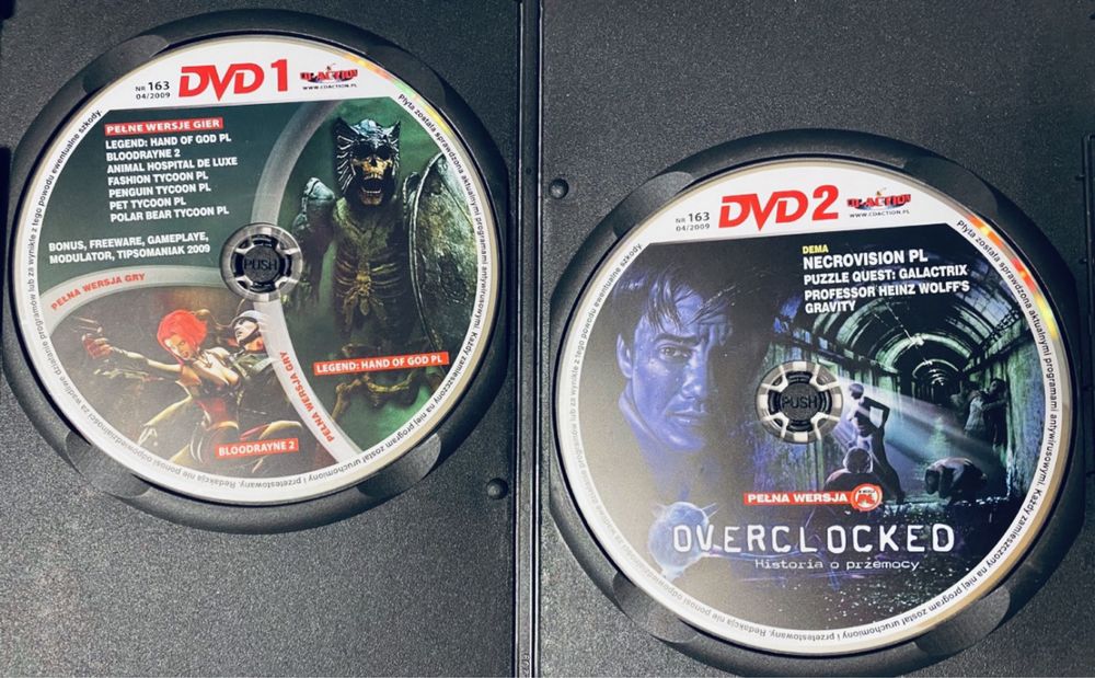 Gry PC CD-Action 2x DVD 163: Legend, Blooddrayne 2