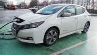 белый nissan leaf 40 квтч SV модельный 2019 43т км из usa