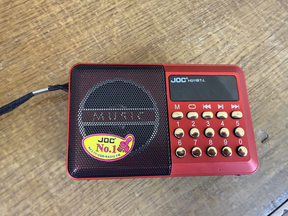 Блютуз колонка радио