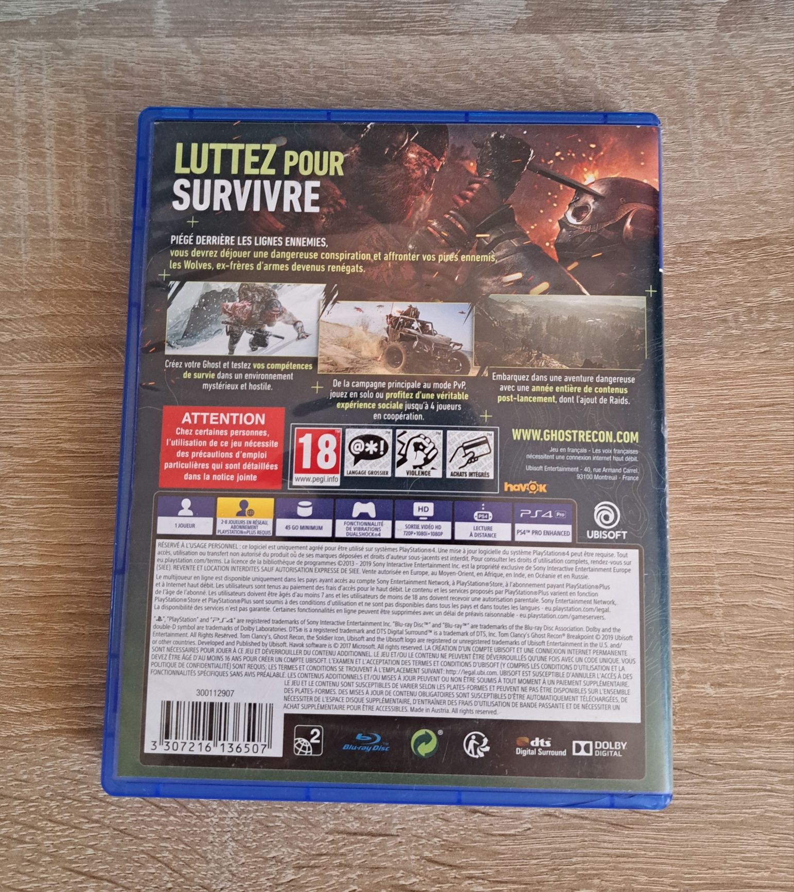Tom Clancy's Ghost Recon Breakpoint PS4