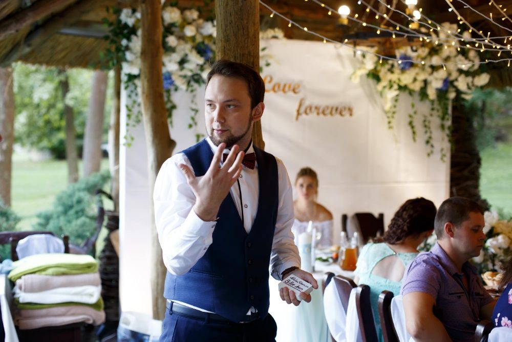 Подарок на Свадьбу, Праздник, Юбилей - Выступление фокусника. Харьков