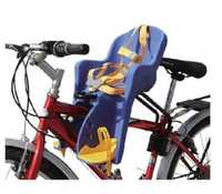 Детское велокреслоTilly до 15 кг,5-ти точечные ремни,крепление спереди