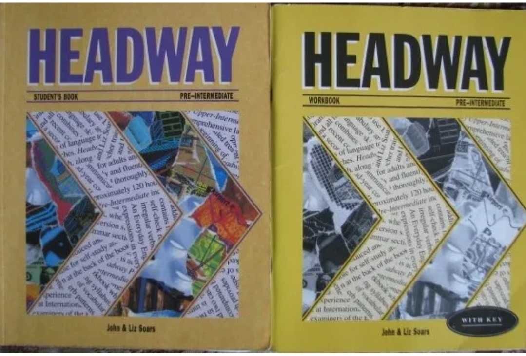 Headway 1st edit pre intermediate students book workbook j angielski