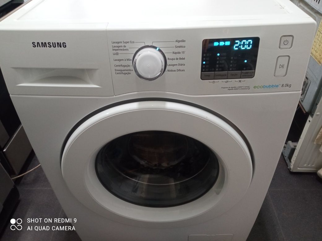 Máquina de lavar roupa Samsung Ecobubble
