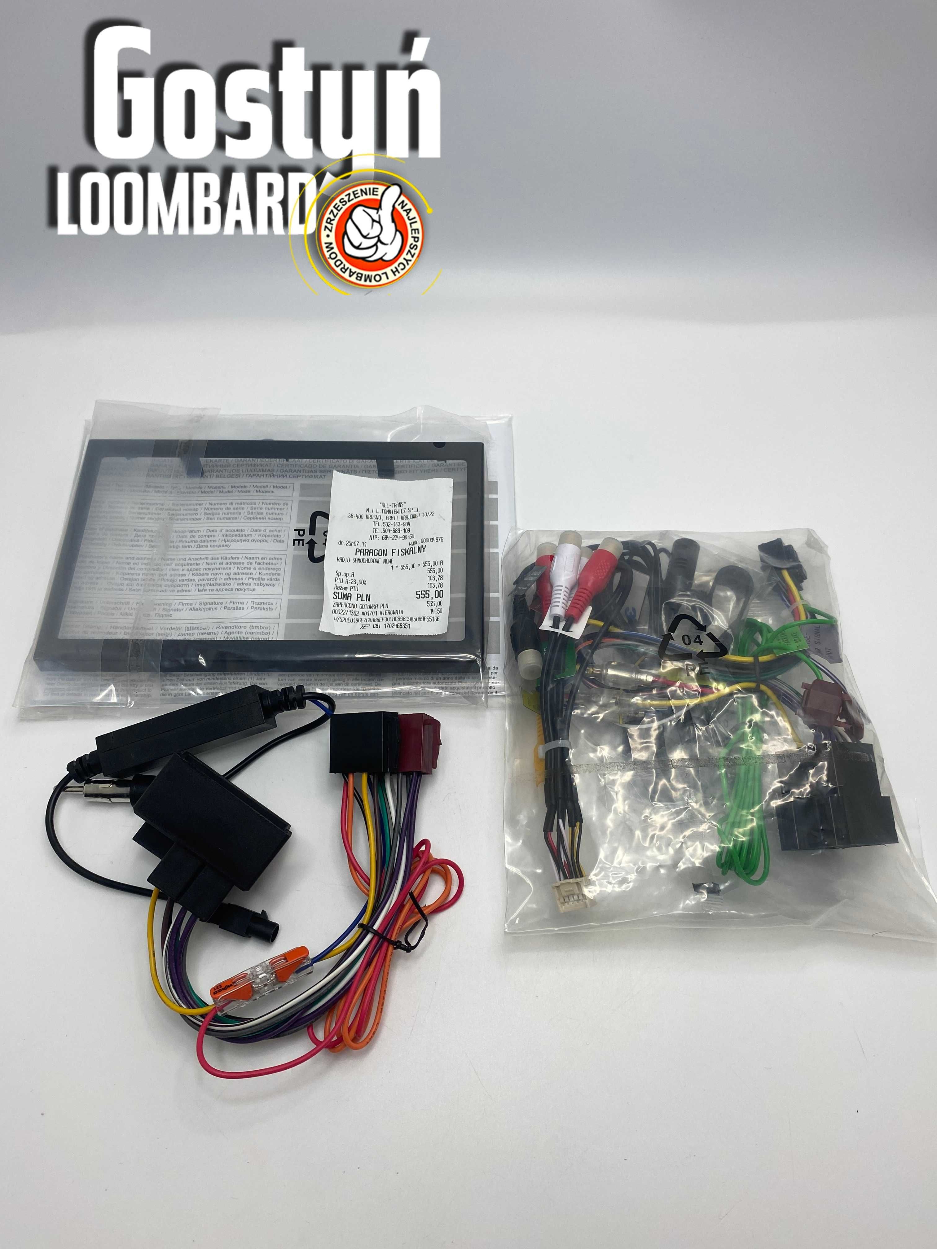 od Loombard Gostyń Radio Samochodowe PIONEER DMH-A240BT USB BT IPHONE