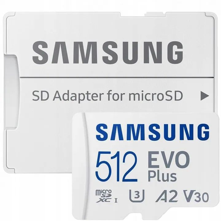 Karta Pamięci IĘCI MicroSDXC 512 GB SAMSUNG EVO Plus