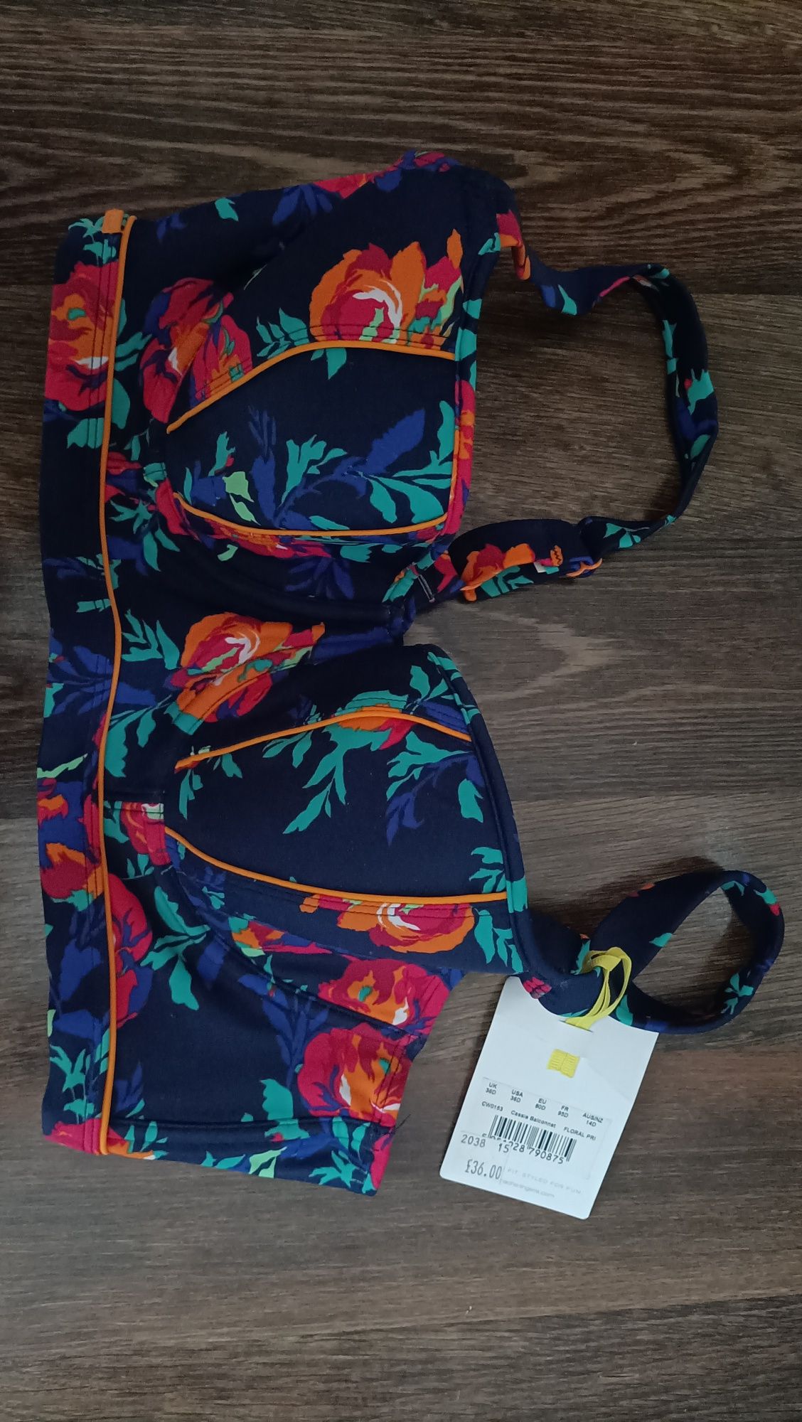 Plus siize dwuczęściowy strój kąpielowy Panache Cleo