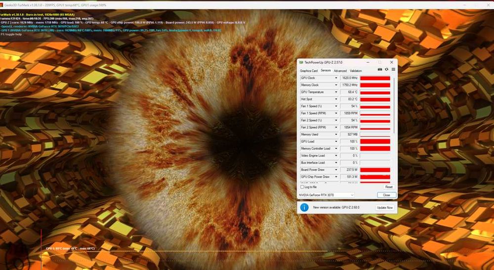 Відеокарта Inno3D GeForce RTX 3070 iCHILL X3 LHR