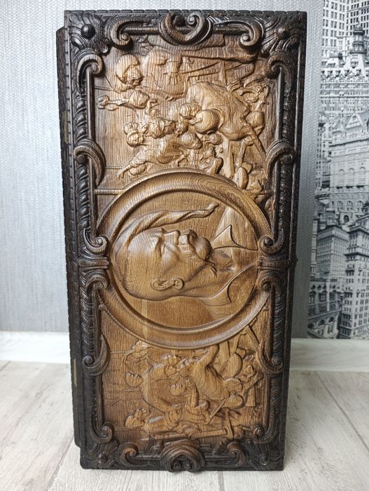 Нові нарди з натурального дуба 480х500мм