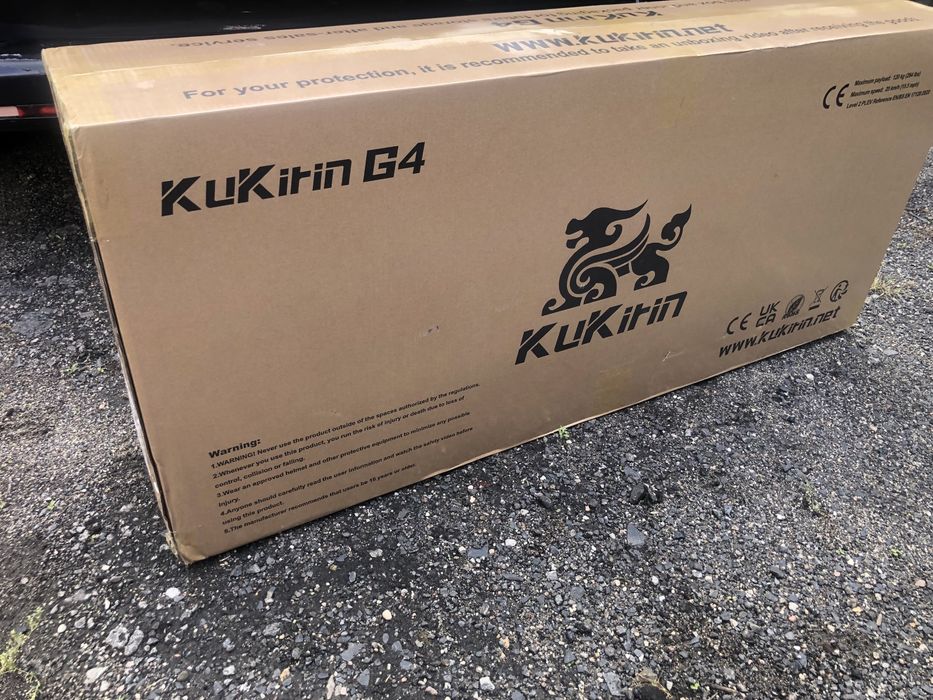 Sprzedam hulajnogę KuKirin G4 OKAZJA, NOWA !!!