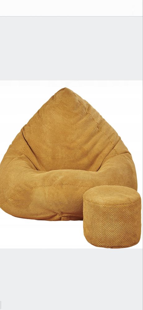 Pufa duza welurowa 100x130
