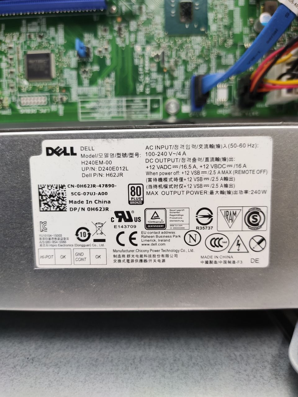 Dell OptiPlex 3040 (intel Pentium G4400/ 8gb ddr3L)