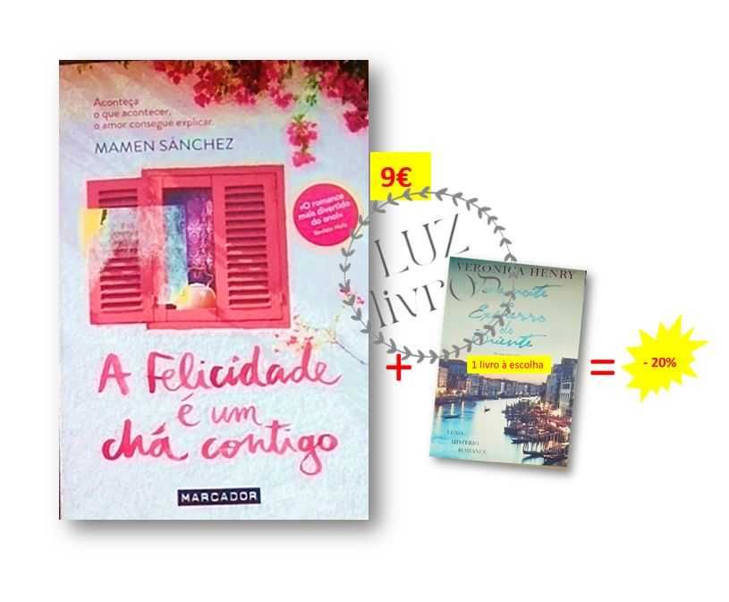 Livro Romance – A Felicidade é um chá contigo de MAMEN SÁNCHEZ