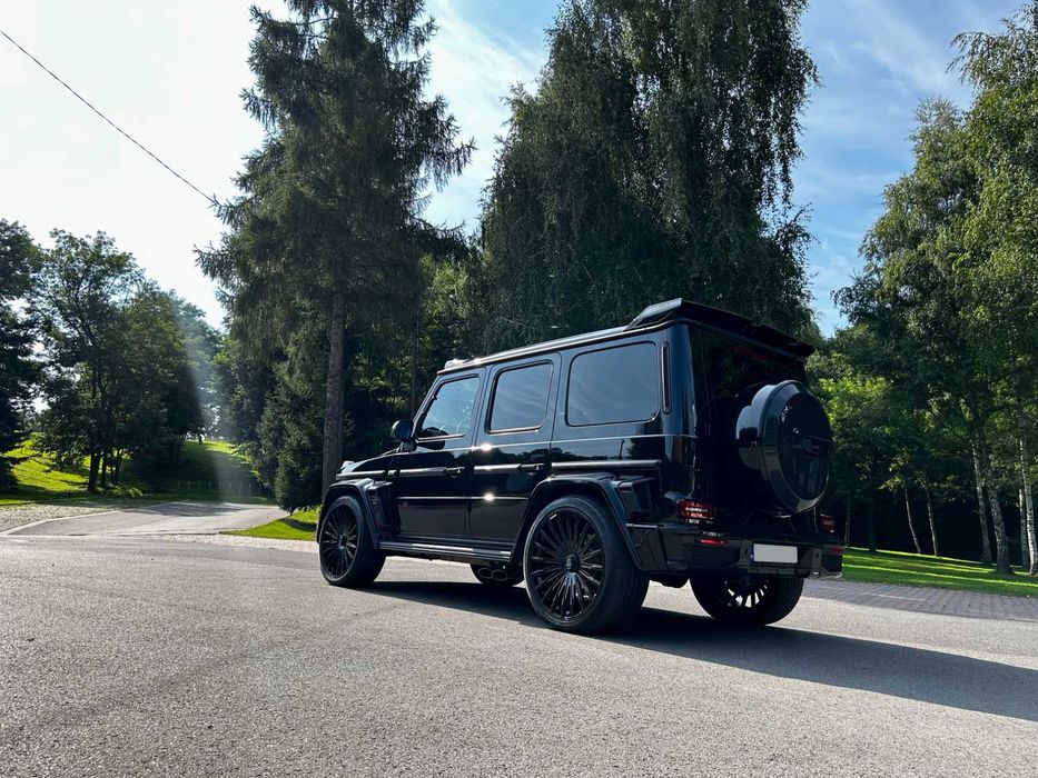 Luksusowe auto na ślub z kierowcą Mercedes AMG G63 BRABUS 700