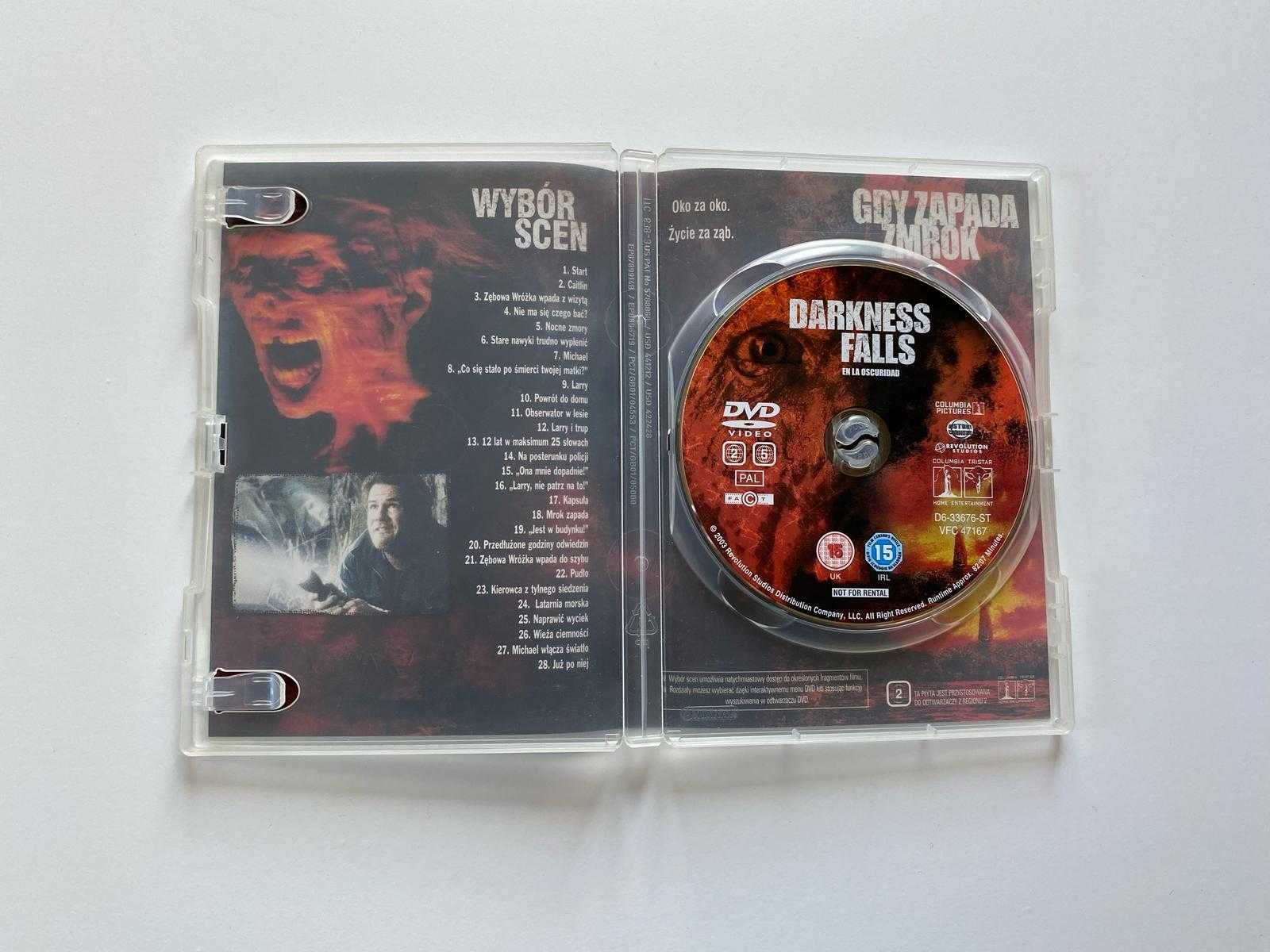 Film DVD Gdy Zapada Zmrok