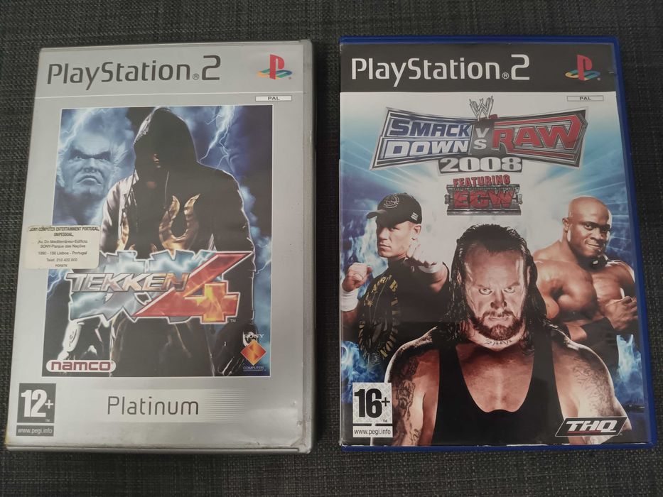 Conjunto. 2 jogos ps2