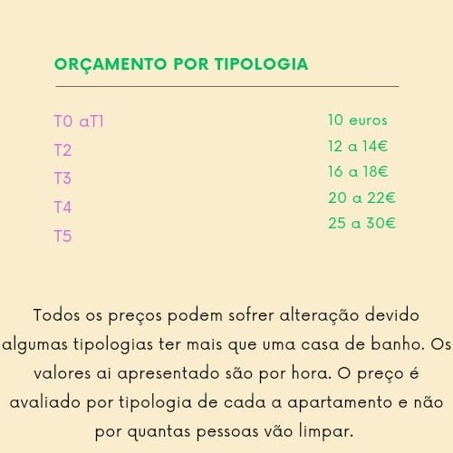 Serviço de Limpezas apartir de 10€