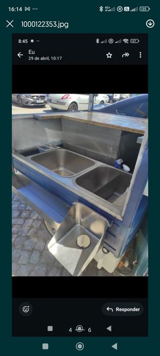 "Food truck"/ bar mobile - drink & go- vespa apê 50