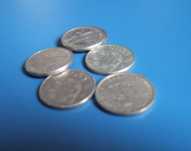 Moedas antigas de 5 Escudos de 1980 a 1986