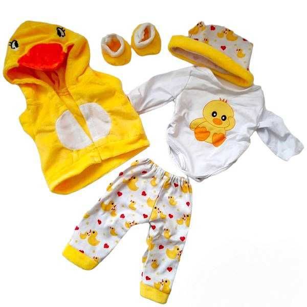 Набор одежды для куклы Беби Борн / Baby Born 40 - 43 см желтый