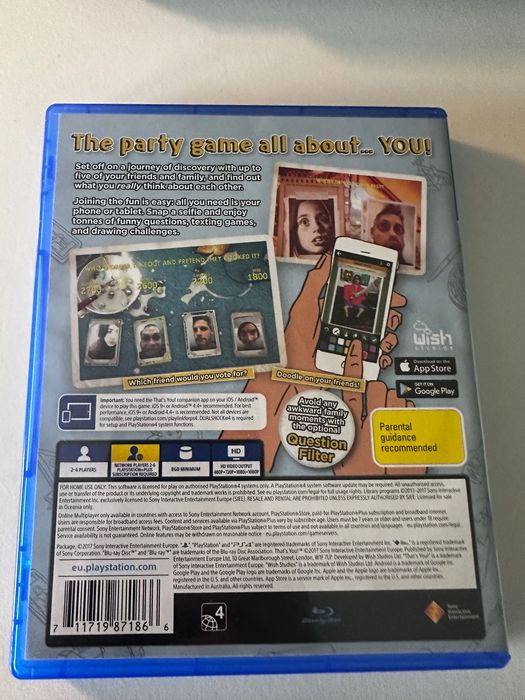 Gra na playstation 4 - To jesteś Ty