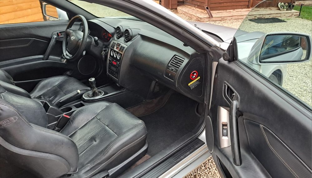Mega Hyundai Coupe 2.0+LPG 140KM Klima mrozi Skóra Ledy Alu 2 kpl kół