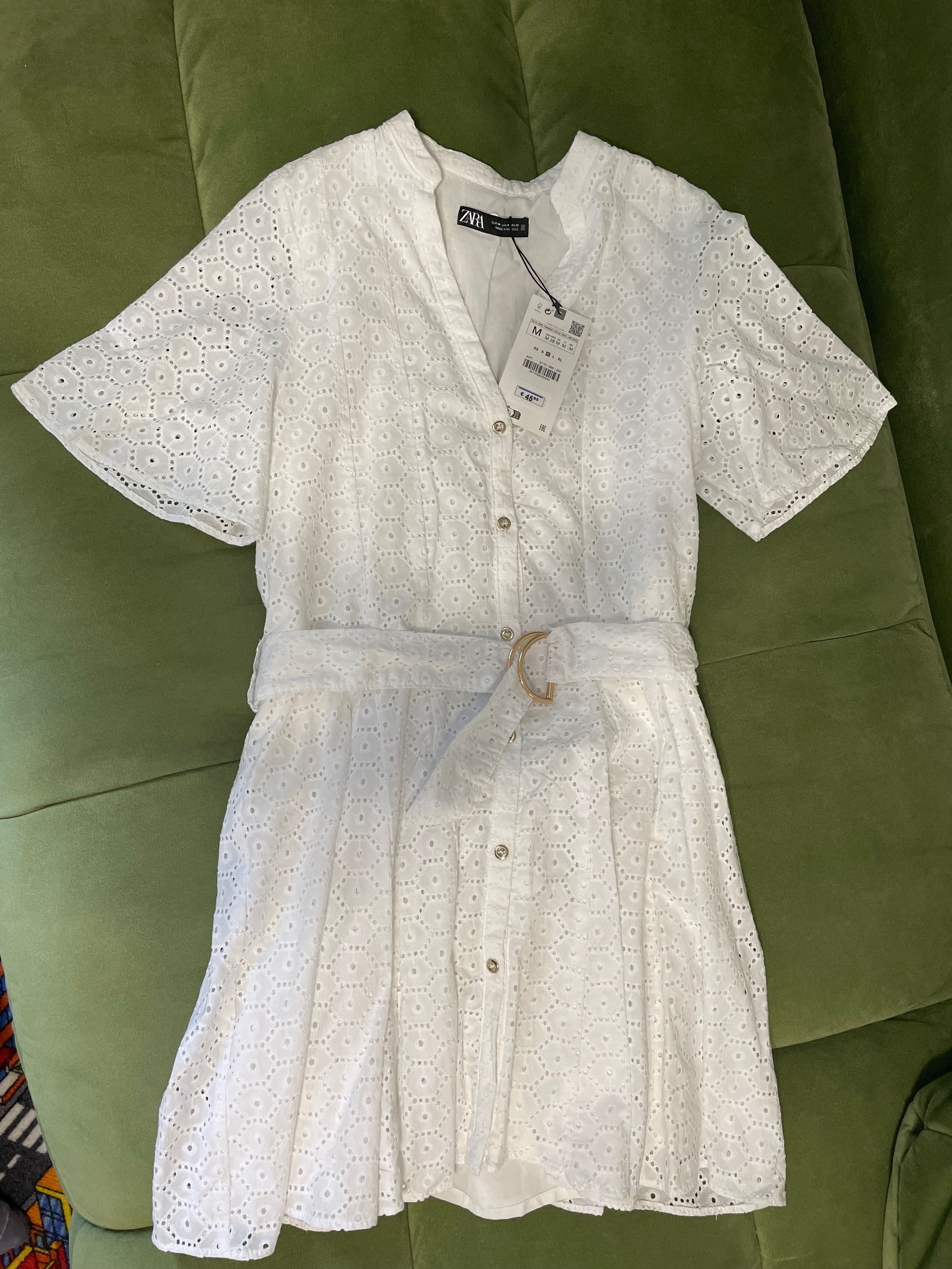Сукня Zara білого кольору