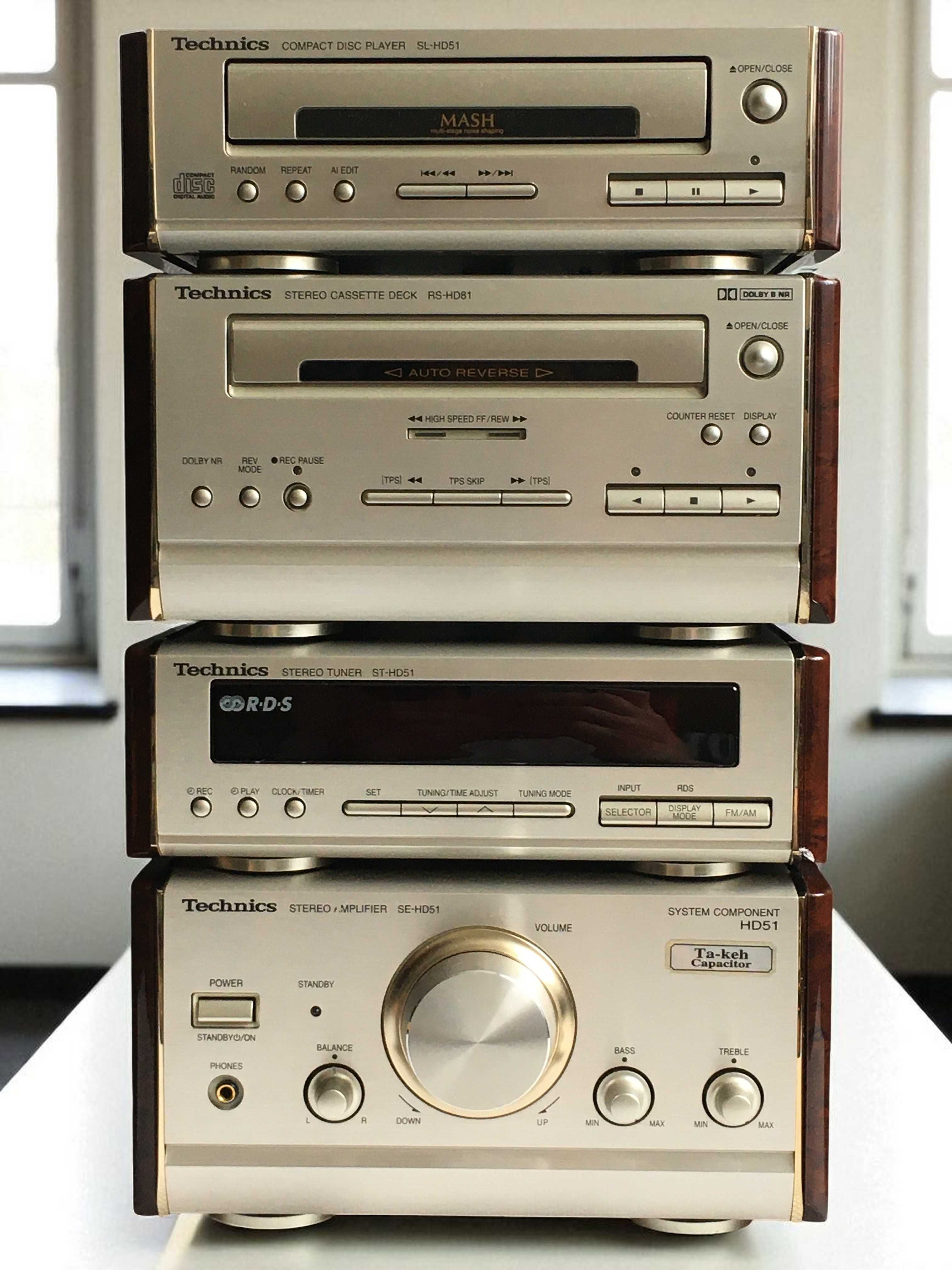TECHNICS SE-HD51. Piękna Wieża Technics