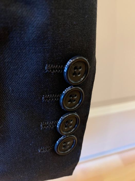 Garnitur ślubny stan idealny z wełny! przepiękny Lavard