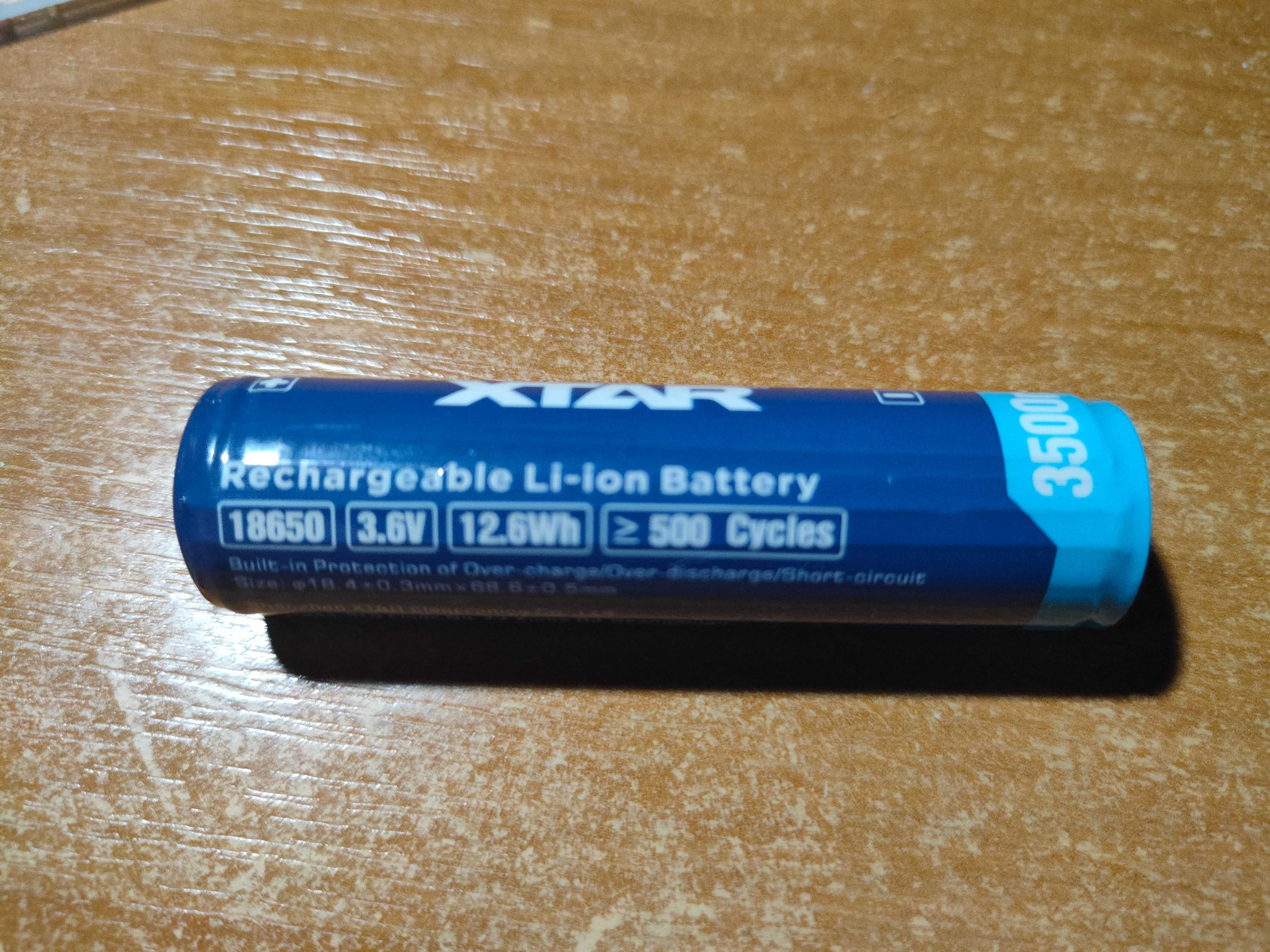 Akumulator Bateria Ogniwo XTAR 2szt  3500mAh 18650