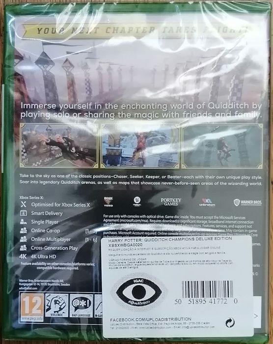 Jogo Harry Potter Quidditch Champions Deluxe Ed- Xbox One/Series- novo