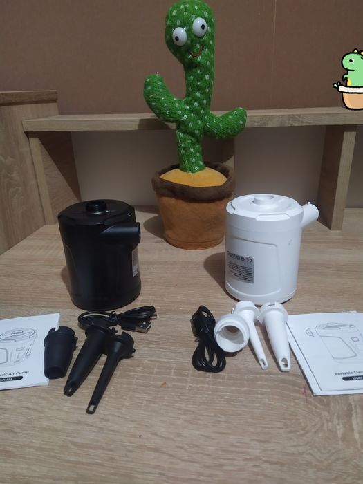 Портативний акумуляторний насос для ПВХ човнів, матраців, кругів