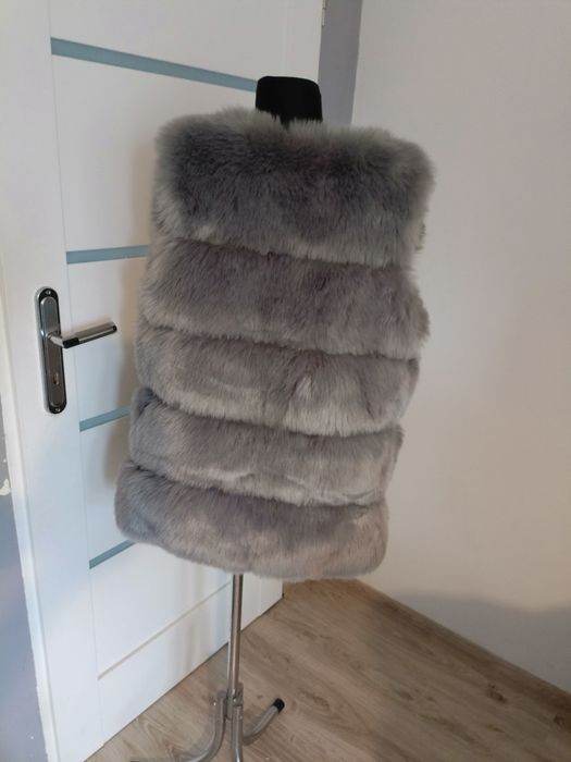 Kamizelka futrzana futerko jak Nowa r.36/38