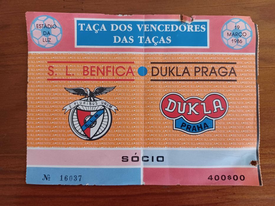 Bilhete de Futebol