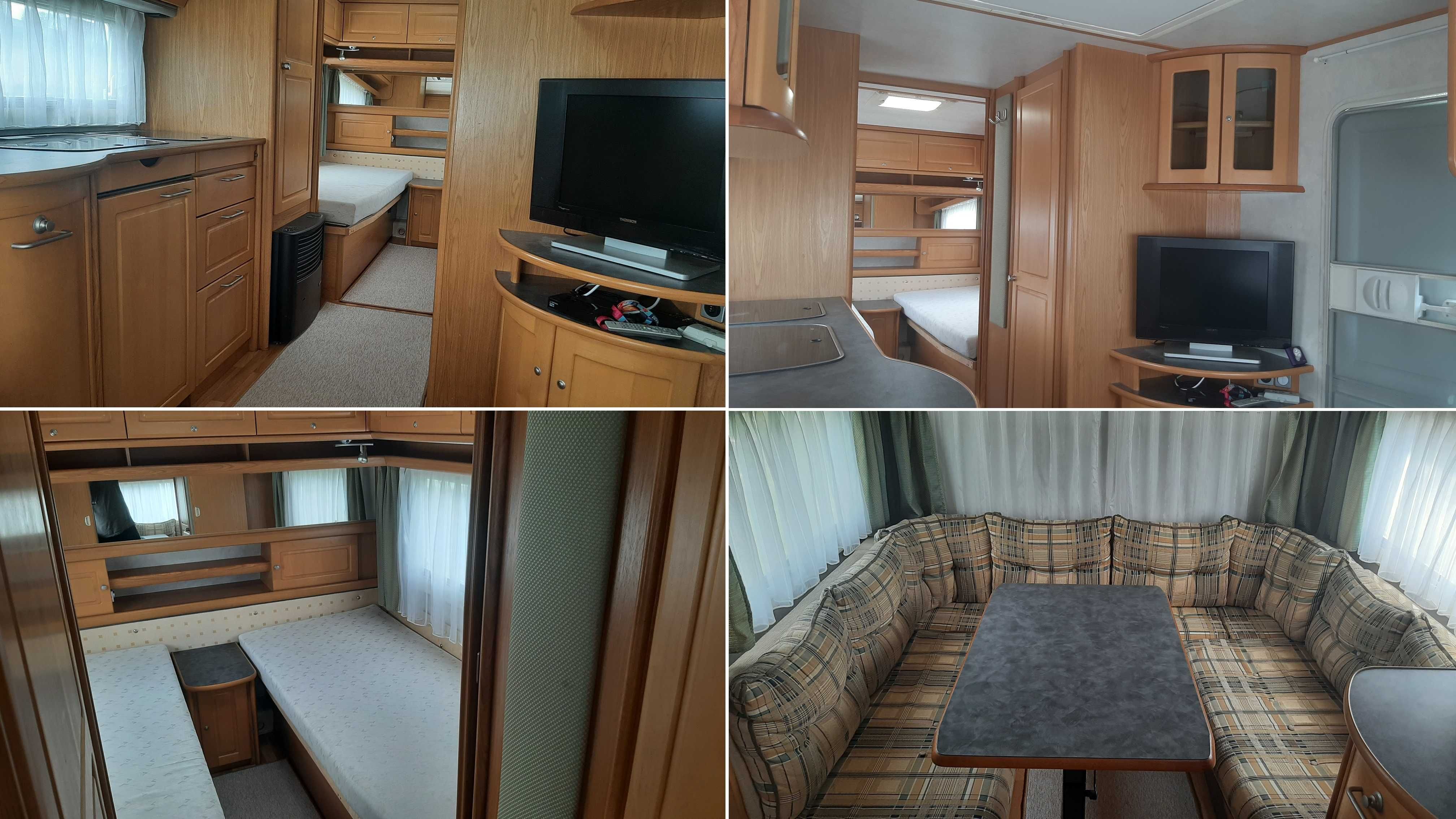 Przyczepa Kempingowa Tabbert 560 HTD+Mover+Markiza+Nowy Przedsionionek