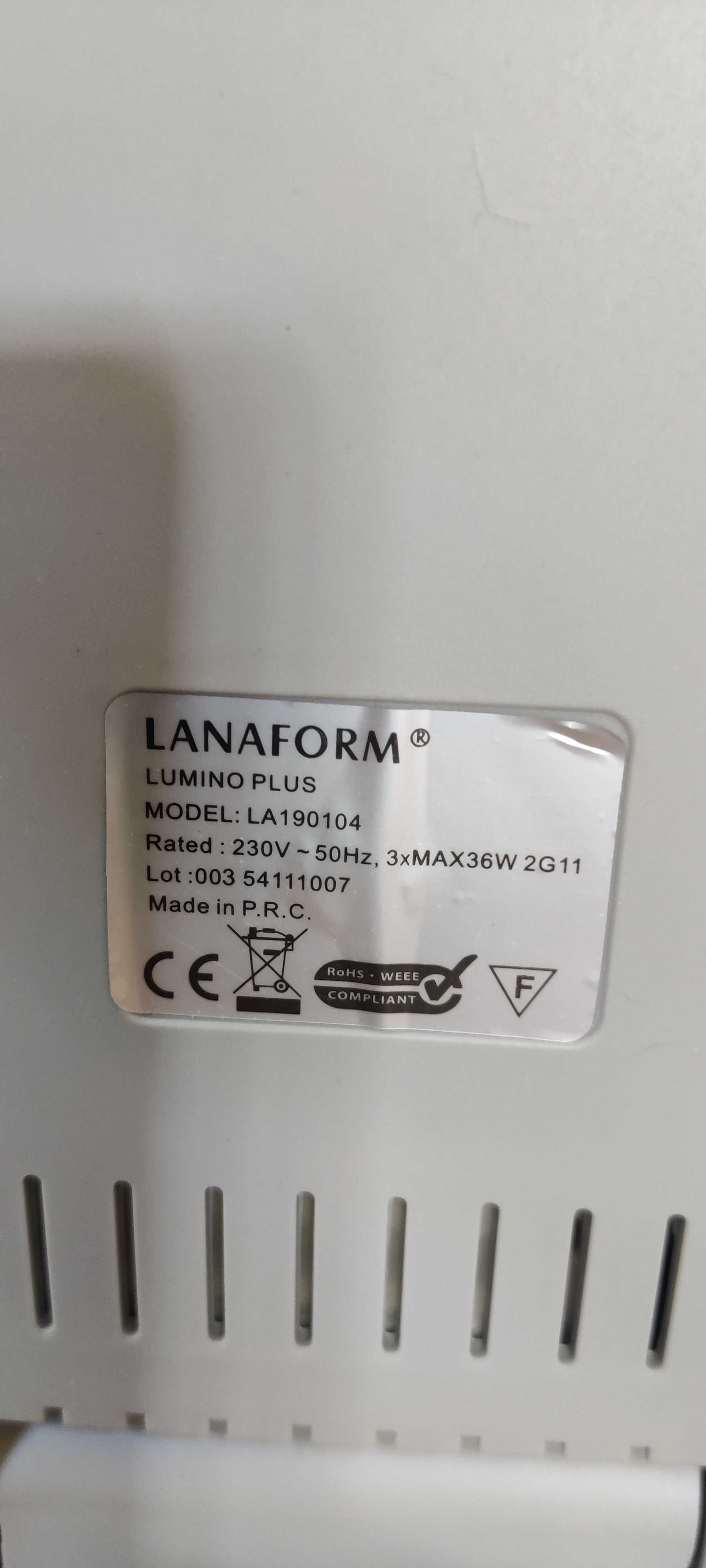 Lampa terapeutyczna leczenie światłem LUNAFORM lumino plus