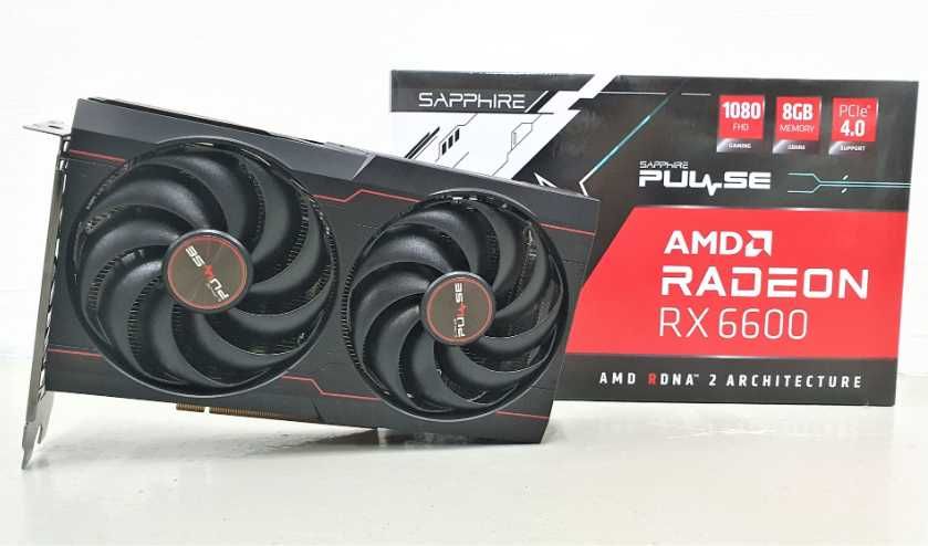 Placa gráfica Sapphire RX 6600 8gb na caixa como nova garantia