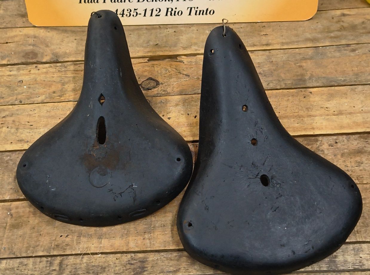 Capas de selim em couro modelo 240 molas tabor,cibor,trindade,Belita
