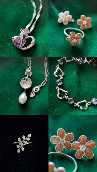 Украшения из серебра