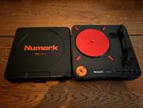 Gira-discos portátil Numark