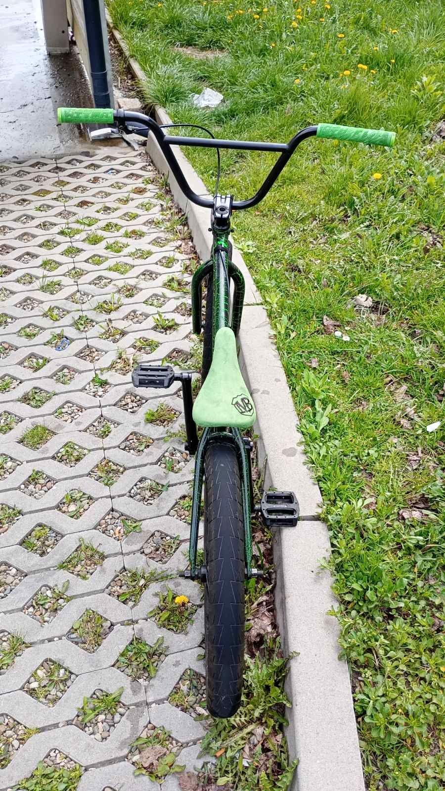 Mafiabikes Rower BMX Madmain 20 Green Crackle