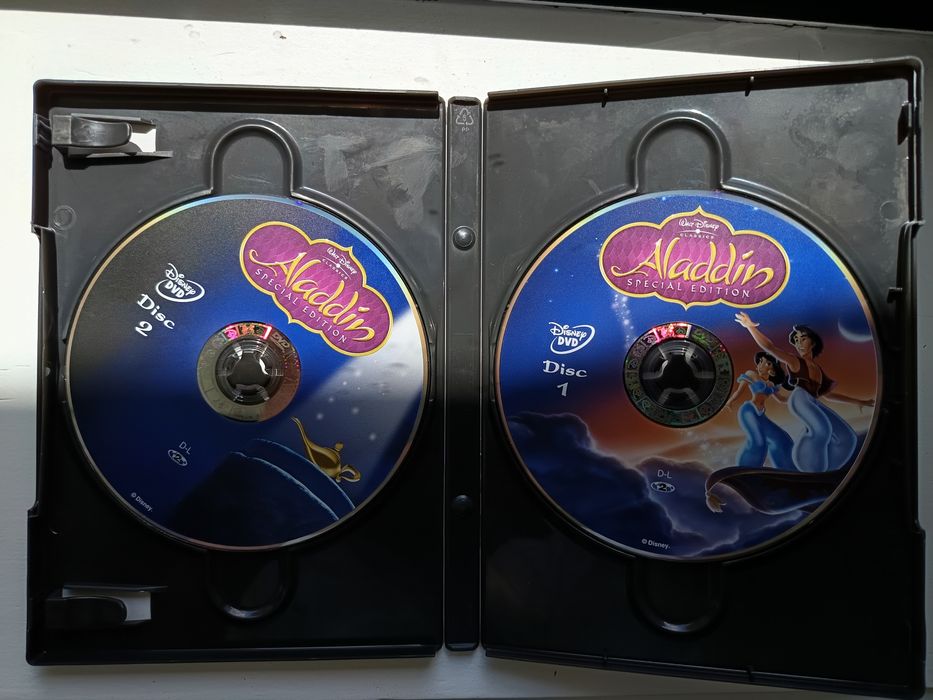 DVD Disney edição especial 2 DVDs Aladdin