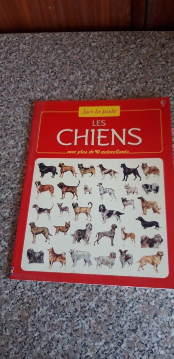Livro Caderneta Les Chiens