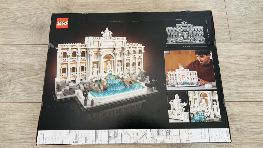Lego Architecture Trevi Fountain NOVO