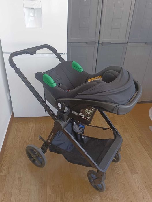 Carrinho bebe 3 em 1 com isofix