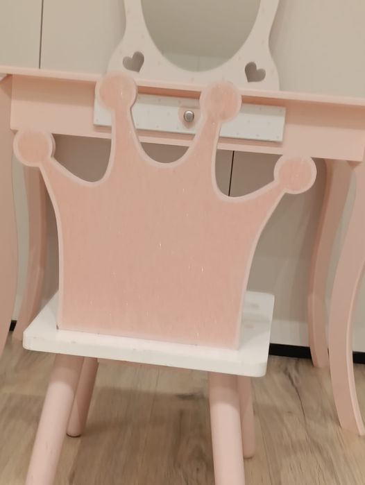 Toaletka drewniana home&you dla dziewczynki