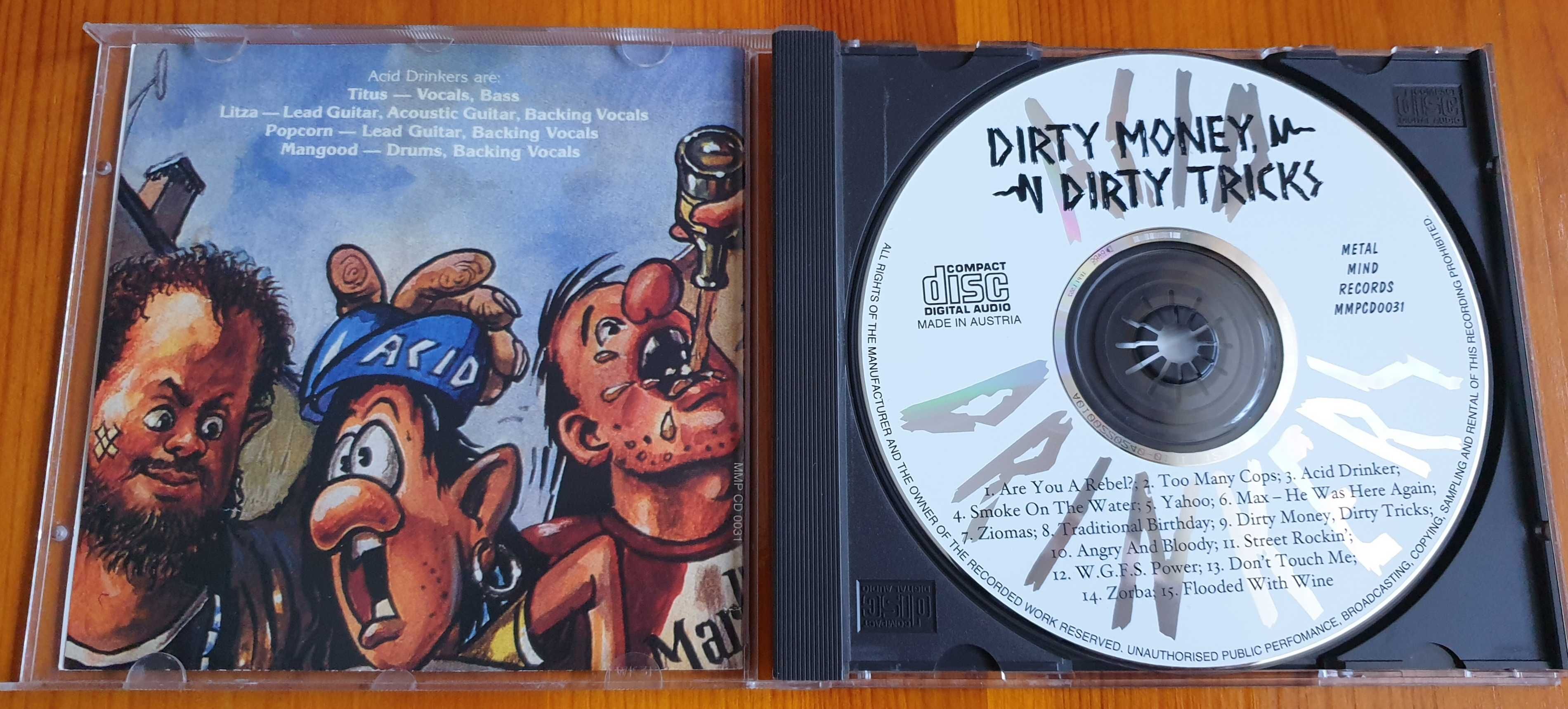 ACID DRINKERS – Dirty Money, Dirty Tricks wydanie 1993 r. MMP jak NOWA